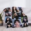 Blanket Jenna Ortega Luxury Cover Plaid Fluffy Soft Blankets  Throws Throw Sofa Knee Microfiber H Anime Child Cute Home