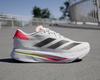 Adidas Adizero Sl2 Running Shoes, NKW90, Footwear White/Core Black/Lucid Red (JS1181), Size 27.0 Cm