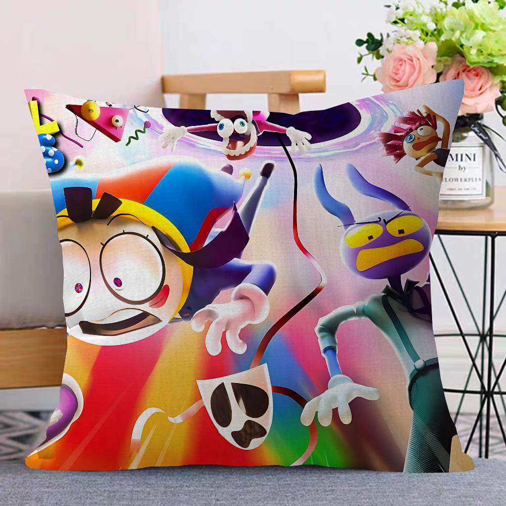 Der Erstaunliche Digitale Zirkus Kissenbezug Kissenhülle Dekokissenbezug Bedruckter Kissenbezug Für Sofa