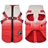 Pet Dog Jacket With Harness Winter Warm Dog Clothes For Small Medium Waterproof Dog Coat Chihuahua French Bulldog Outfits