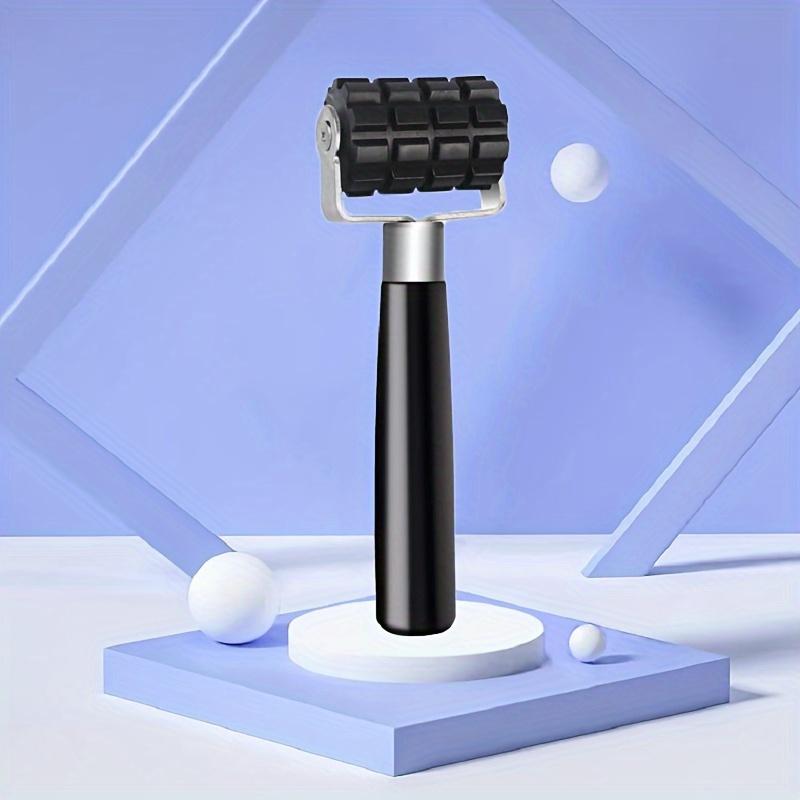 1pc Manual Silicone Edge Sealer Roller Stainless Steel Hand Press for Woodworking Leathercraft DIY Shoe Bag Tool Heat Sealant Applicator for Wallpaper