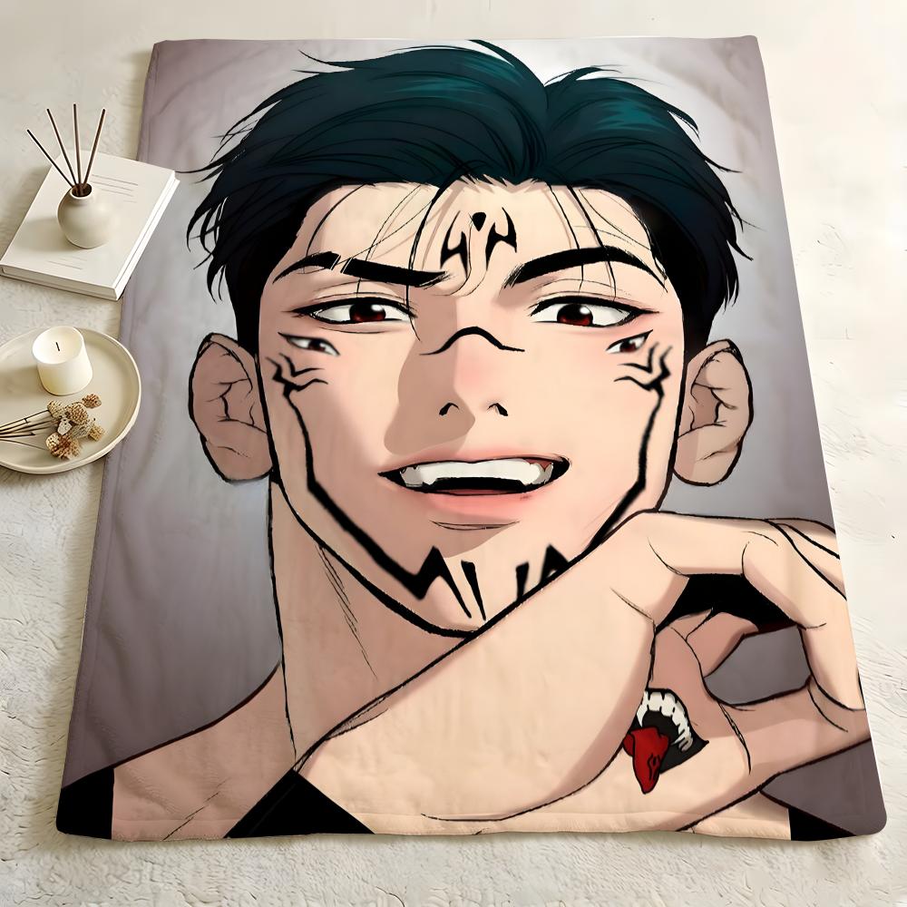 Comic J-Jinx Throw Flannel Blanket Skin Soft Suitable for Sofa Living Room Bed Travel and Gifts