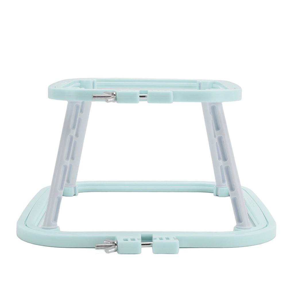 Dubbellagrig broderibåge Bordsbroderiram Hållare med Nål för Hantverksprojekt Nordisk