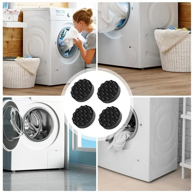 HHO-8X Washer Anti Vibration Pads Noise Reduction Anti Vibration Mat Washing Machine Foot Pads