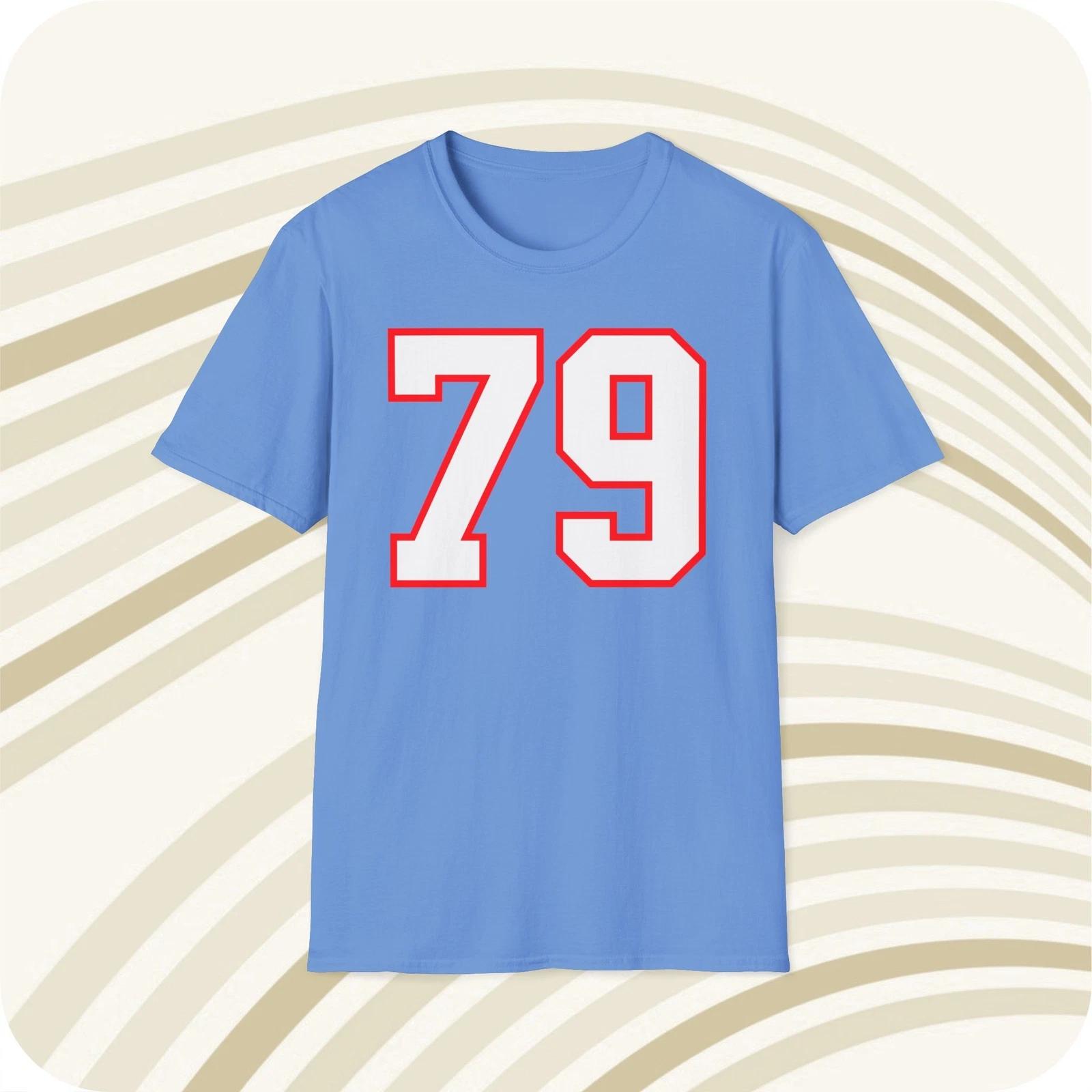 

Throwbackmax Ray Childress Houston Oilers Jersey T shirt - Front & Back Print S