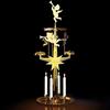 Décoration De Noël - Angel Chimes - Original - 4 Bougies - Jaune - Pour Enfants