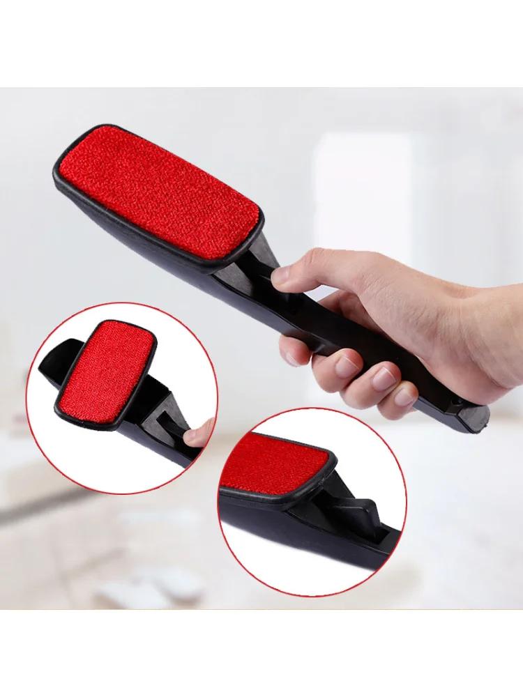 Rotatable Static Dog Brush Puppy Hair Fur Scrubbing Brush Creative Electrostatic Dry Cleaning Brush Dust Can Be Rotated