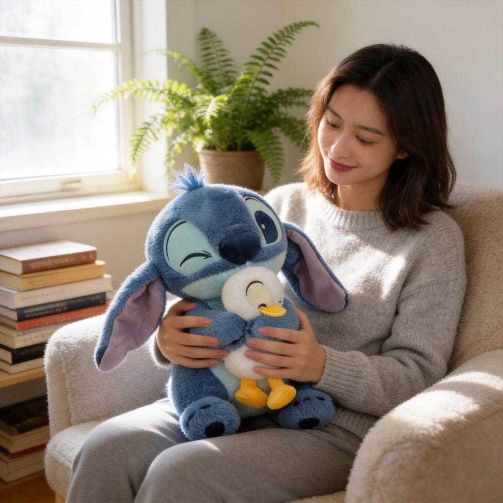 Lilo Stitch Plush Toy Large Soft Pillow For Kids Gift Decor