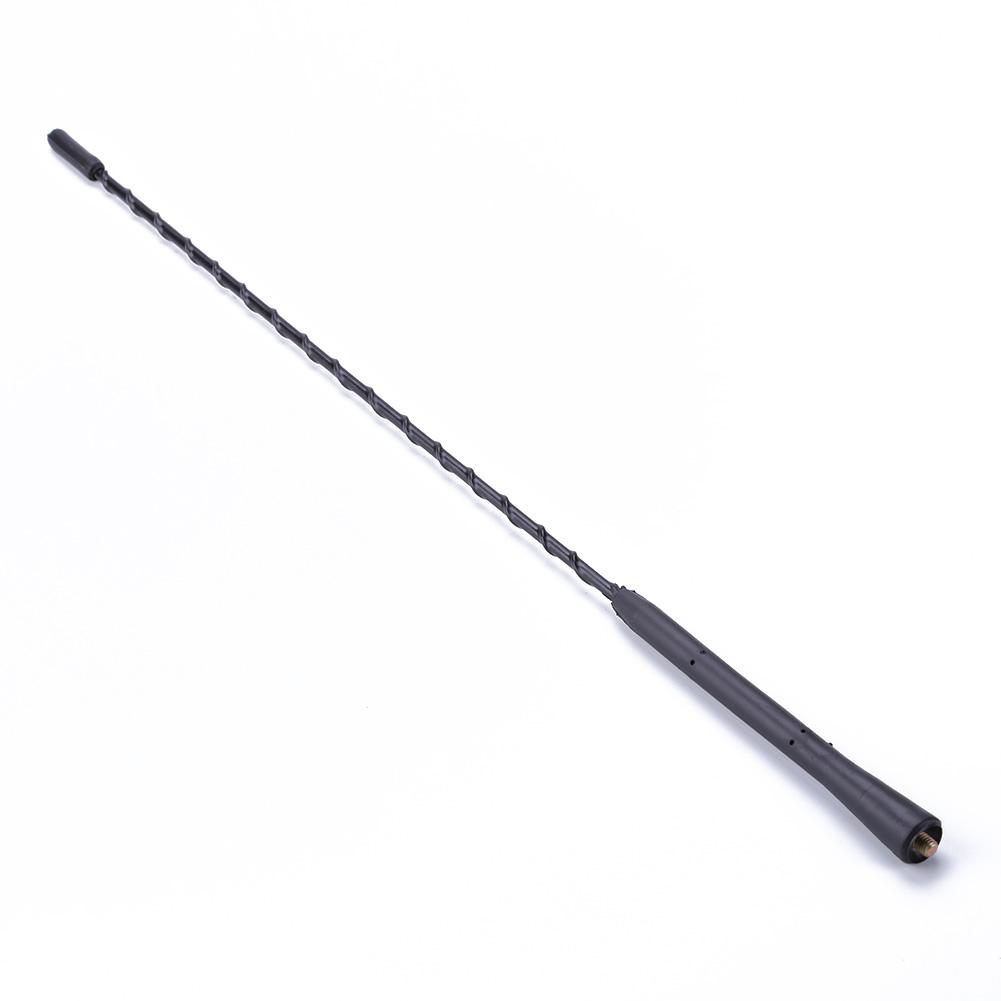 Universal Auto Roof Mast Whip Antenna AM/FM Amplified Booster Antenna 16inch Signal Aerial Antenna for BMW