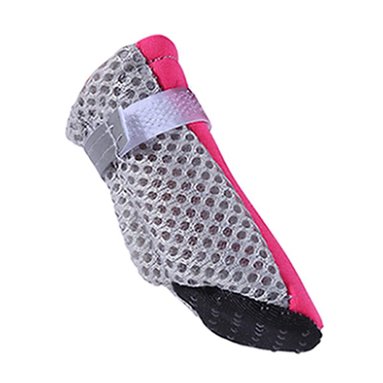 Pet Single Straps Breathable Mesh Shoes Dog Outdoor Soft Bottom Running Shoes