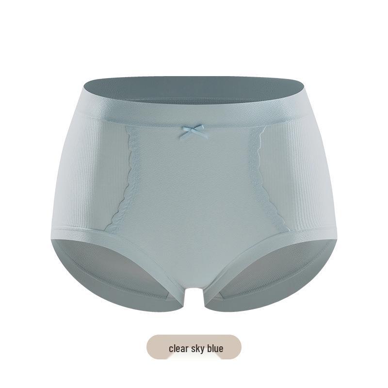 Customized High-Waisted Women's Modal Briefs with Antibacterial Lining