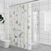 Thickened Waterproof Rubber Shower Curtain