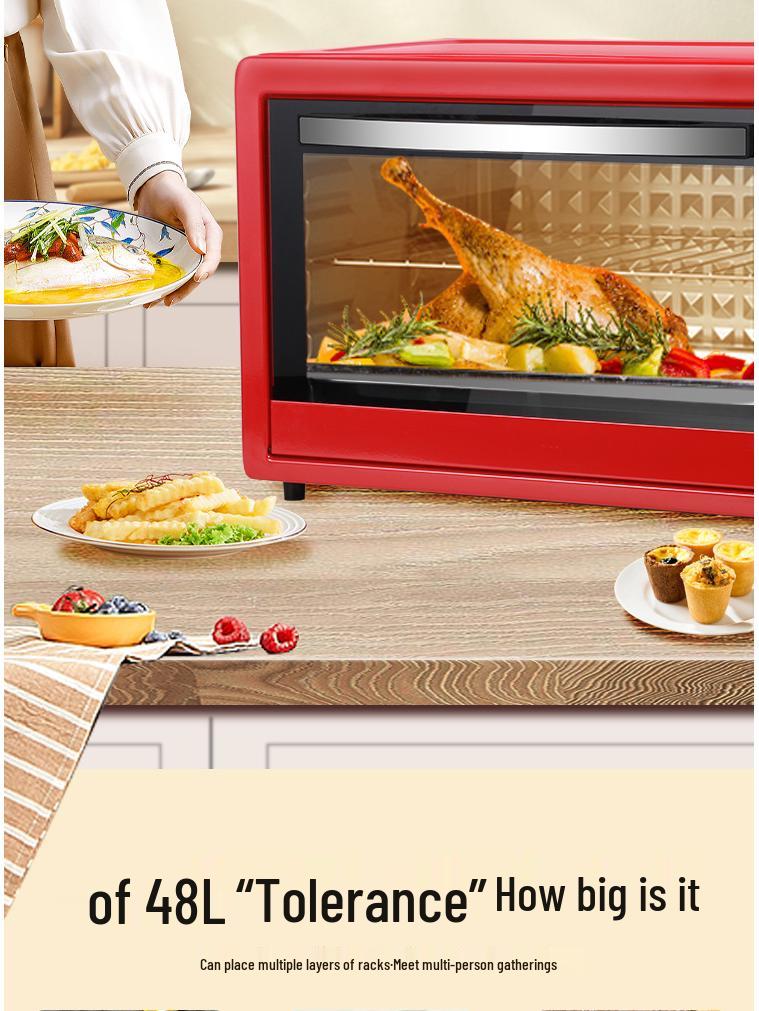 Large Capacity Multifunctional Electric Double Layer Baking Oven