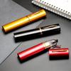 Anti Blue Light Mini Portable Small Pen Holder Reading Glasses Metal Frame Presbyopia Glasses For Middle-Aged And Elderly People