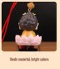 Little Buddha Guanyin Cartoon Car Pendant - Cute Interior Ornament