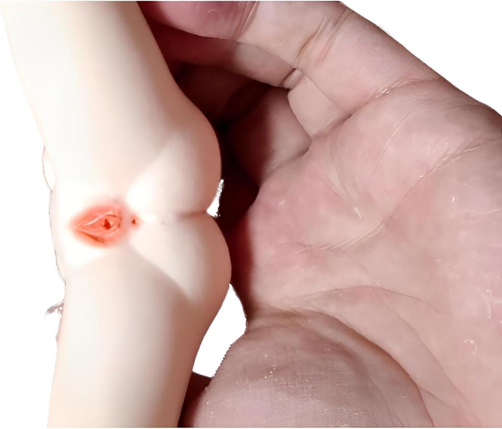 AIEK Scale Figure Super Flexible Breast Female Body Makeup No Pubic Compatible with TBLeague 1/6 Body, Seamless, Modification, Body, + 2-Hole Detail,