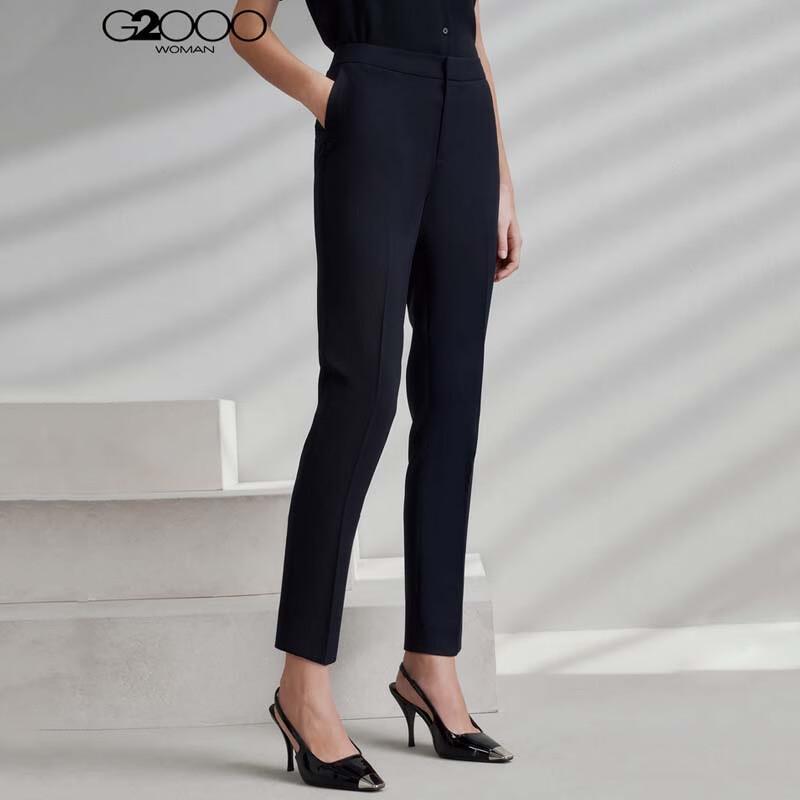 

Жіночі укорочені штани-сигарети G2000 у стилі бізнес-кежуал 32