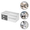 10 Compartments Cosmetic Drawer Organizer Cute Bunny Makeup Storage Case  Dressing Table