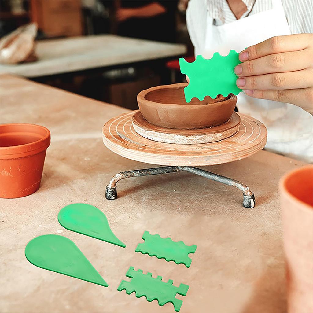 3D Printed Pottery Edge Lifter Ceramic Shaping Tool Plastic Rim Former