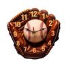 KX4B Battery Operated Wall Clock Silents None-Ticking Clocks Decorative Wall Clock