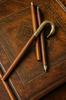 Royal Brass Handle Walking Stick – Vintage Engraved Wooden Cane Gift