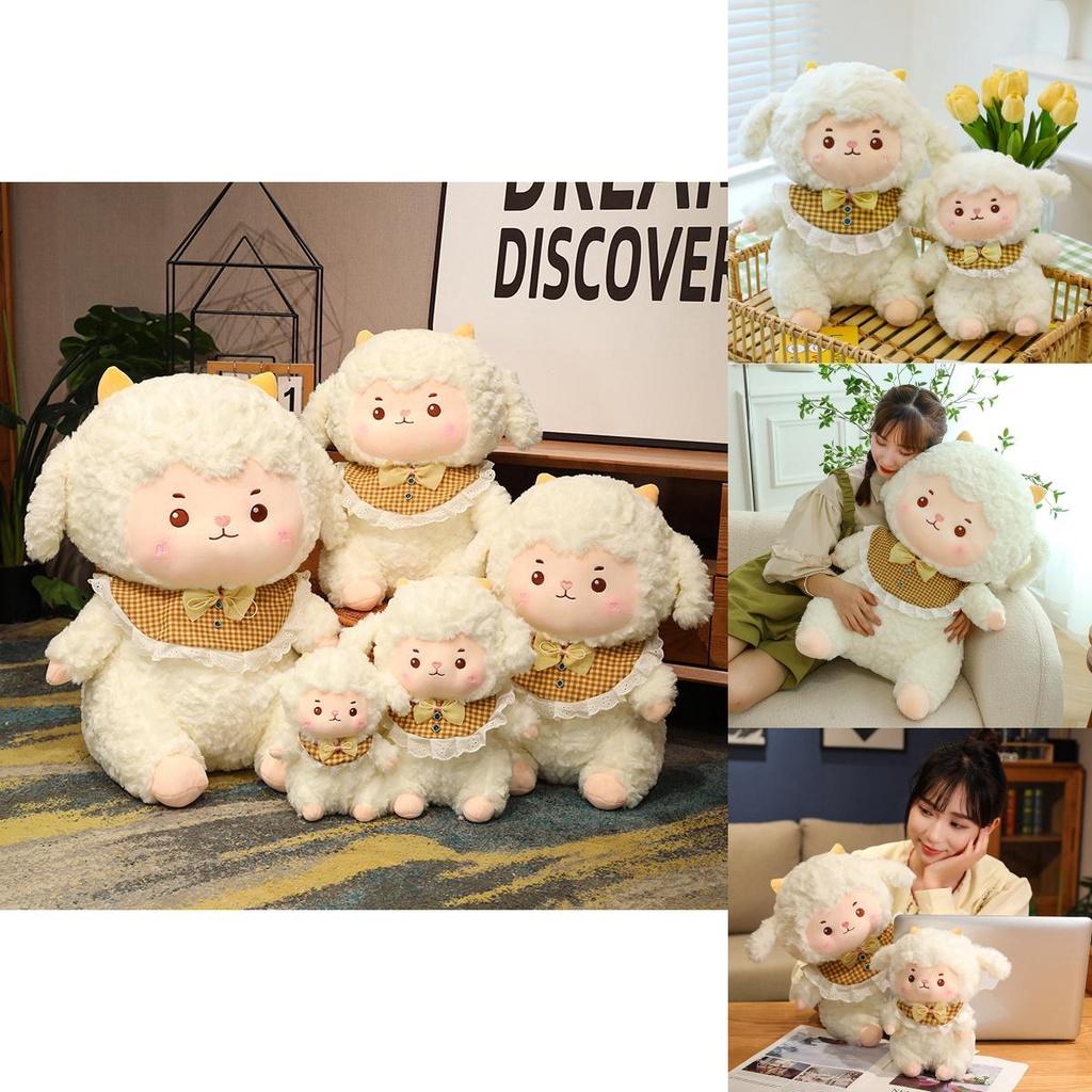 Cute Cloud Sheep Plush Toy For Girls Ideal For Sleeping And Cuddling Wholesale Birthday Gift