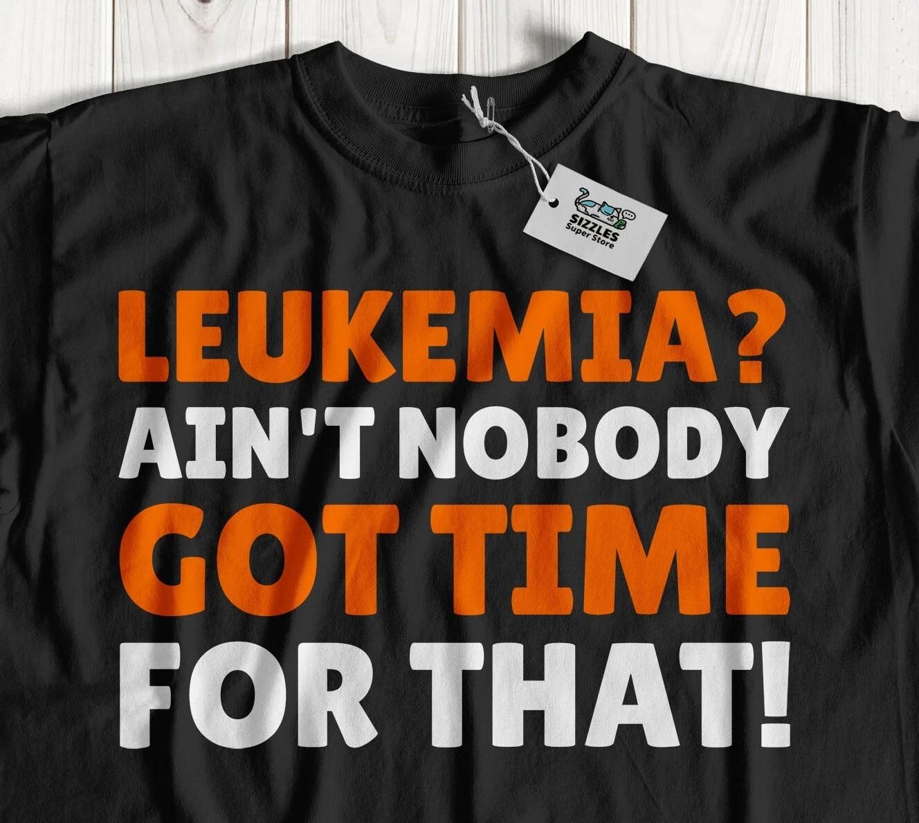 

Unisex Acute Myeloid Leukemia Recovery T-Shirt Funny Leukaemia Get Well Gifts 4XL
