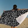 V-Volcom LOGO Coperta alla Moda in Microfibra Asciugatura Rapida Teli da Spiaggia Stampa Oversize Super Assorbente Coperta Telo Piscina
