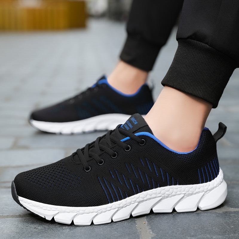 Heren Ultralichte Ademende Mesh Sportschoenen voor Lente & Herfst - Deodoriserend, Veelzijdige Casual Hardloopschoenen voor Studenten.