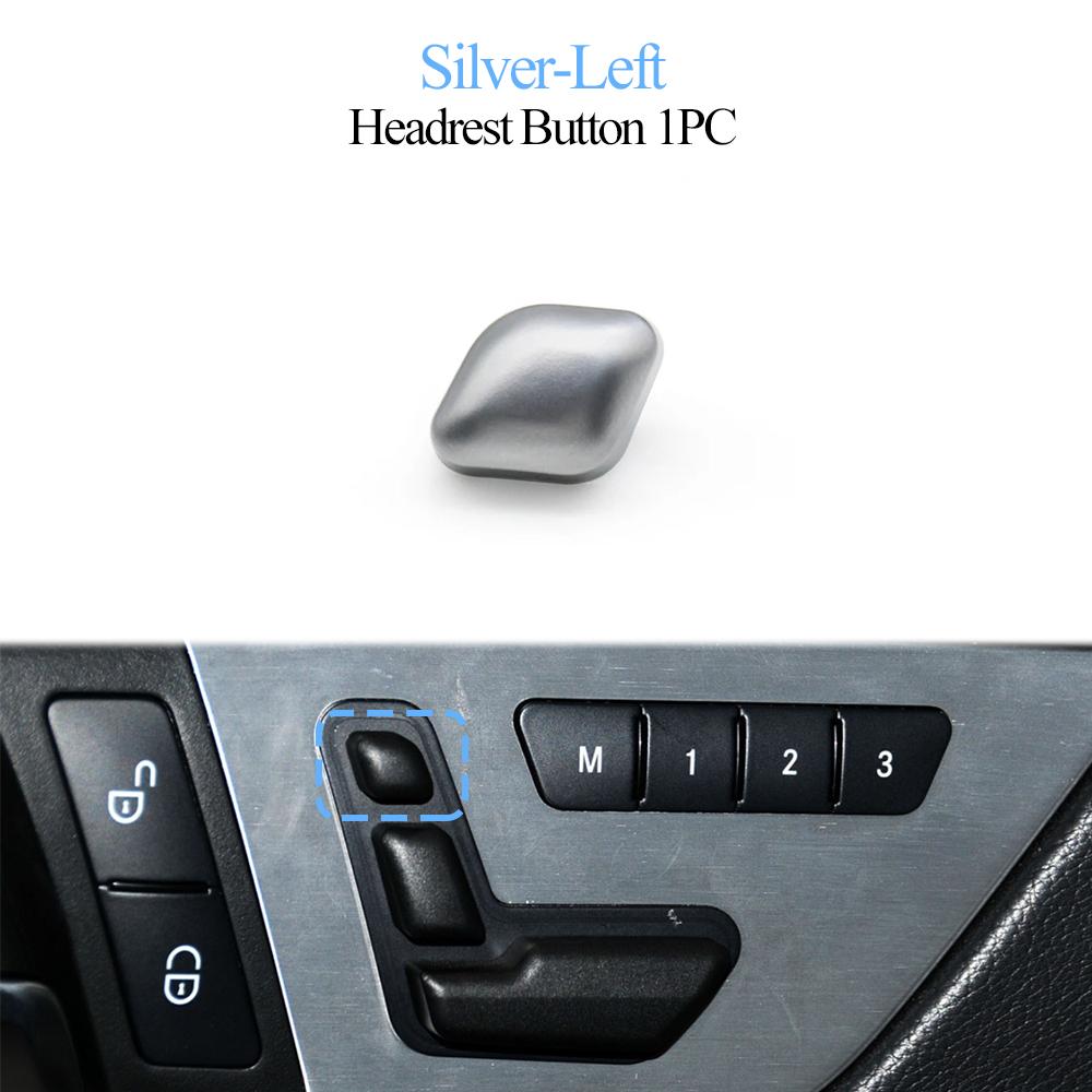 Car Front Seat Headrest Button Adjustment Switch Control Button For Mercedes Benz C GLK E Class W204 C204 X204 W212 W207 W166