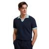 Ted Baker Mens Waffle Short-Sleeved Polo Shirt