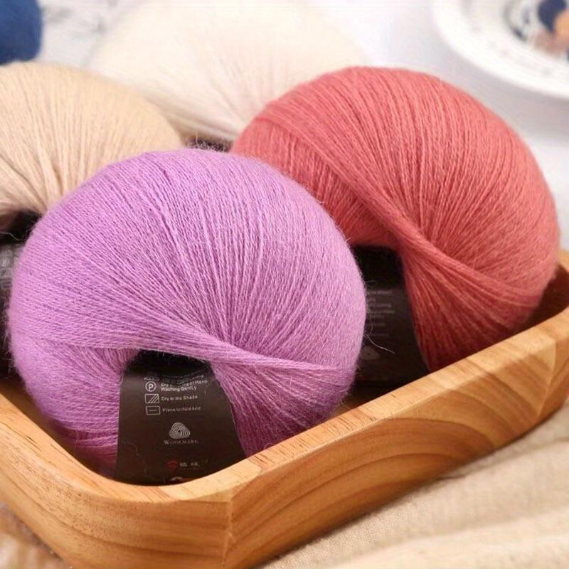 1PC Luxurious Wool Yarn Ultra Soft Anti-Pilling DIY Kit for Crochet & Hand Knitting Warm and Comfortable Wool Yarn 211g/10.58oz