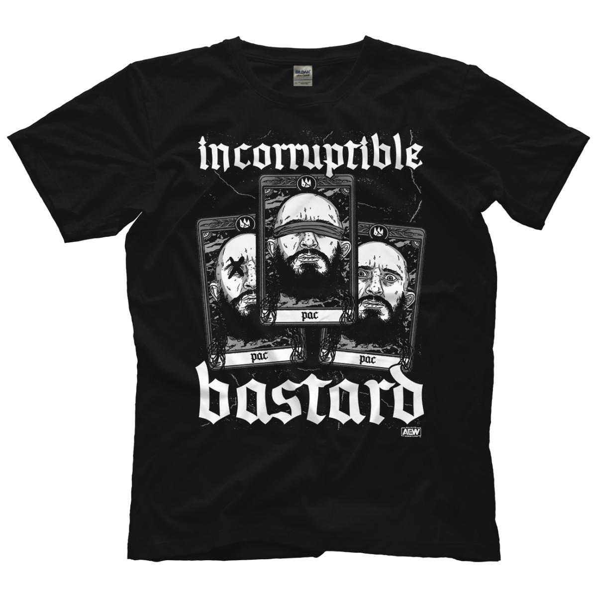 PAC - Incorruptible Bastard AEW Official T-Shirt S