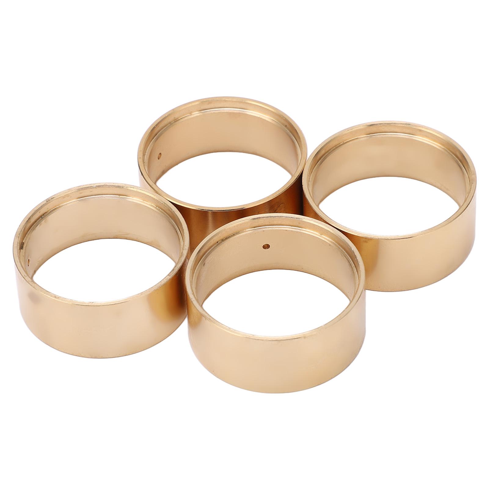 

4PCS RC Brass Internal Beadlock Ring RC Car Clamp Ring Fit 1in Wheel Rim for Axial SCX24 124 RC