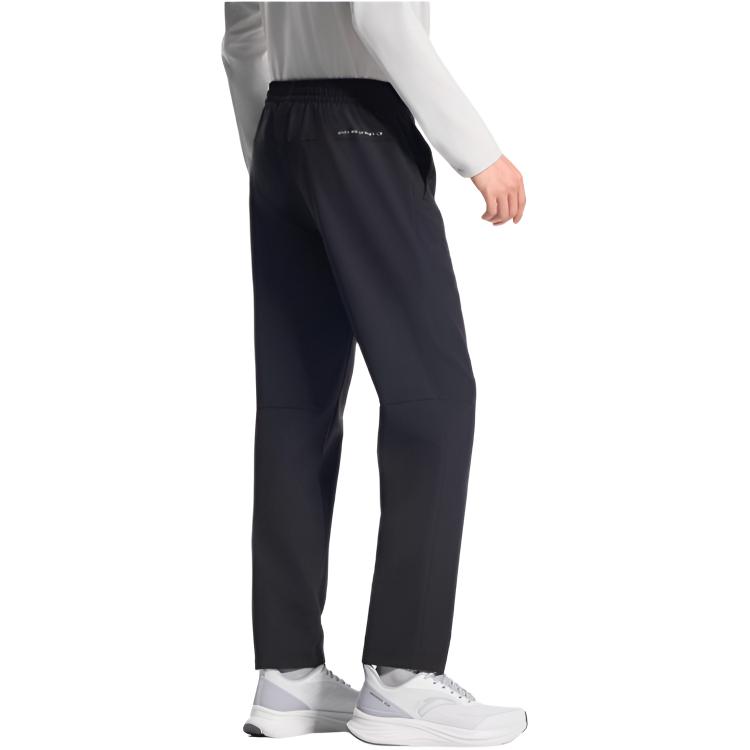 Anta Training Series Solid Color Mid-Rise Fashion Soft Breathable Versatile Straight-Leg Sports Pants Men Bottoms 952537507-4