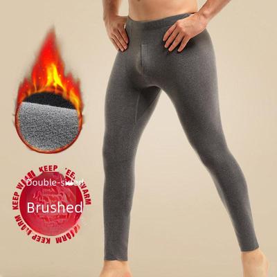 Men's Warm Thickened Cotton Leggings for Autumn & Winter