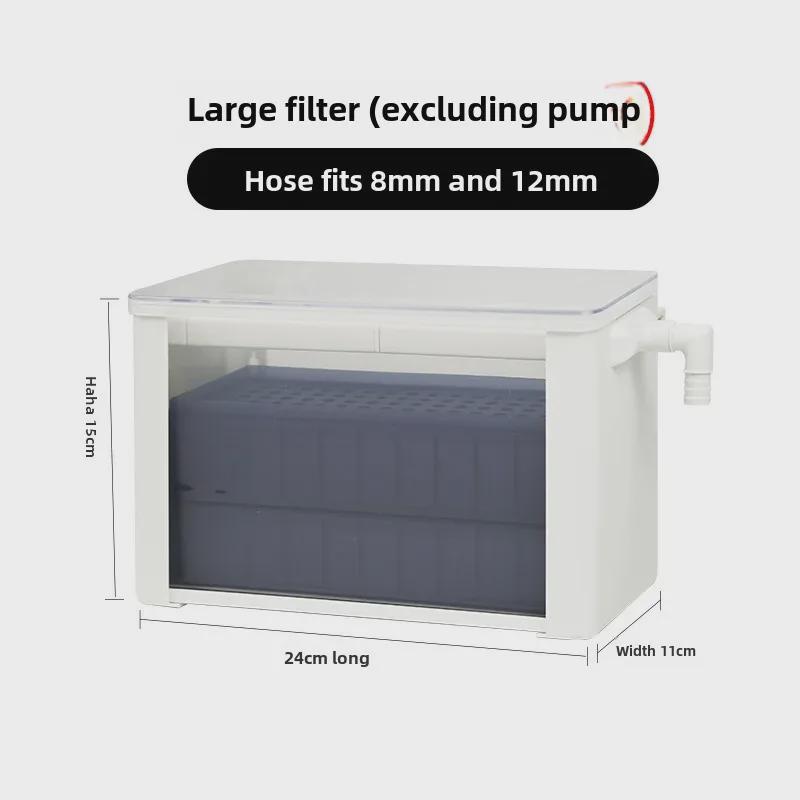 Multi-Layer Turtle Tank Waterfall Filter for Low Water Levels