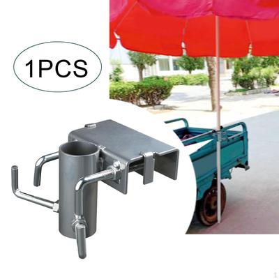 Support de parasol pour tricycles, support fixe de jardin réglable pour paysage