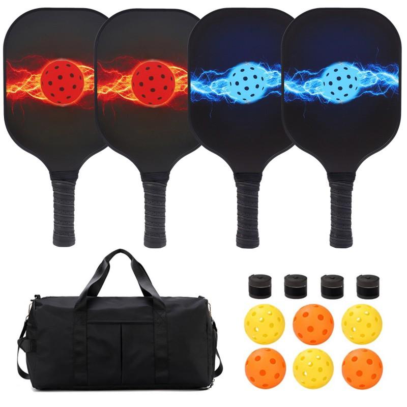 Carbon Fiber Pickleball Paddle 16mm Thickness T700 Grade Professional Non-Slip Grip Indoor Outdoor Court Use