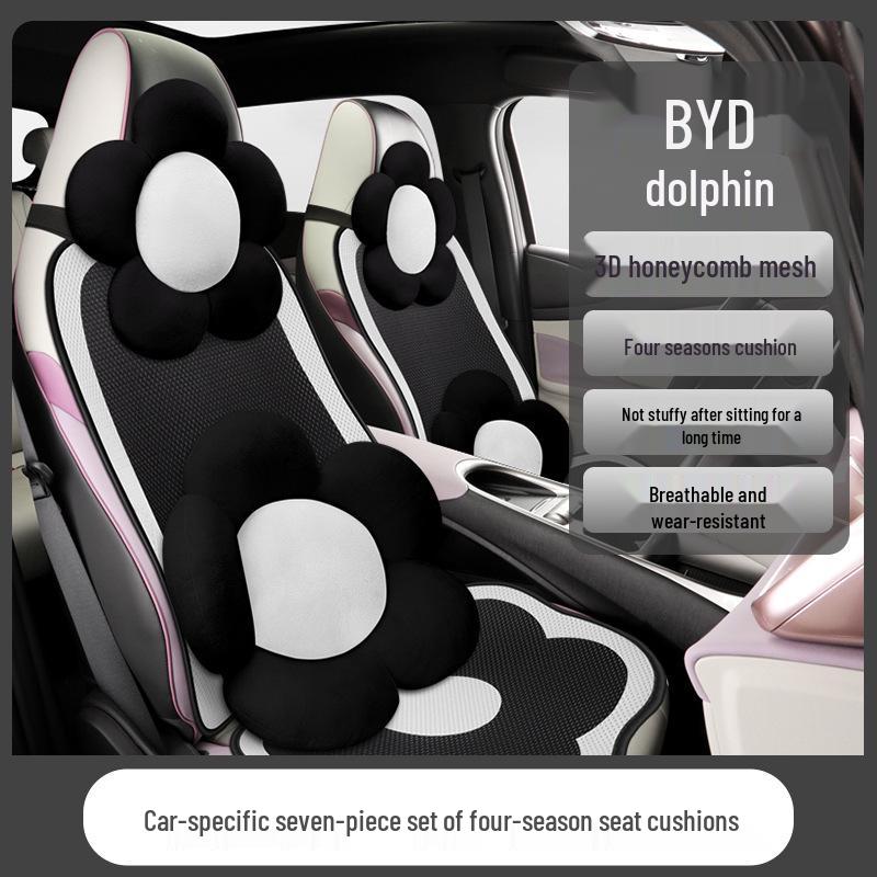NNGY Seat Cushion: Fashionable, sporty, all-season cover for BYD Dolphin cars.