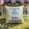 Brand B-BOY LONDON Cushion Cover Home & Car Dual-Scene Pillow Cover: Reversible for Premium Comfort