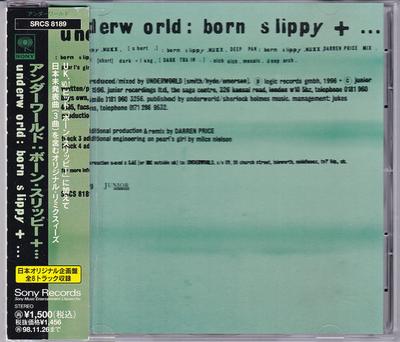 CD UNDERWORLD - Born Slippy + ... SRCS8189 Sony Records 1996 Japan Dance & Electronica Used