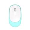 T-WOLF TF770 2.4G Wireless Keyboard Mouse Combo  Punk Round Keycap Comfortable   Typing Wide Compatibility Pink