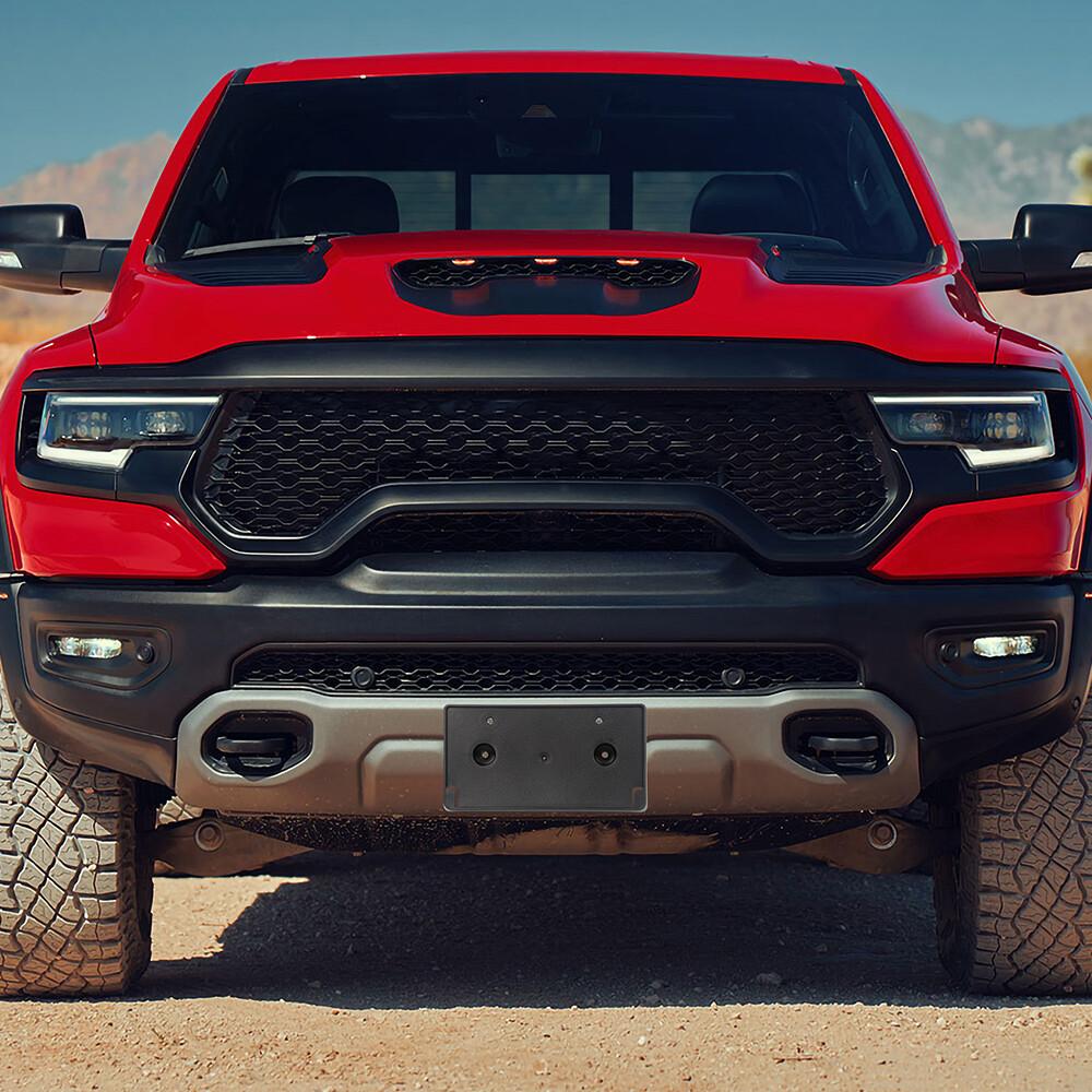 Front License Plate Holder Bracket Mount For RAM 1500 Rebel & TRX 68274219AD US
