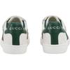 ACE Leather Low Top Kids' Skateboarding Shoes 2.3cm White Kids' 463090 FAEG6 9048
