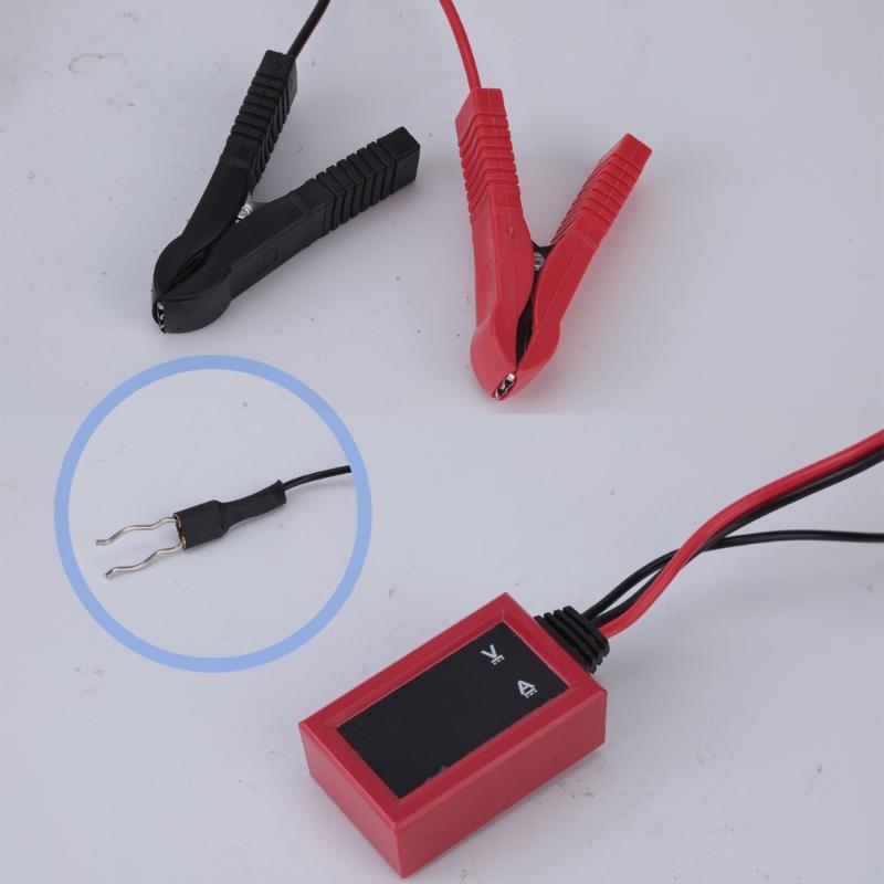 Automotive Electrical Tester for Standbys Current Checks, Double Display Battery Drain Checkers for Car and Motorcycle Circuit Maintenance Tasks