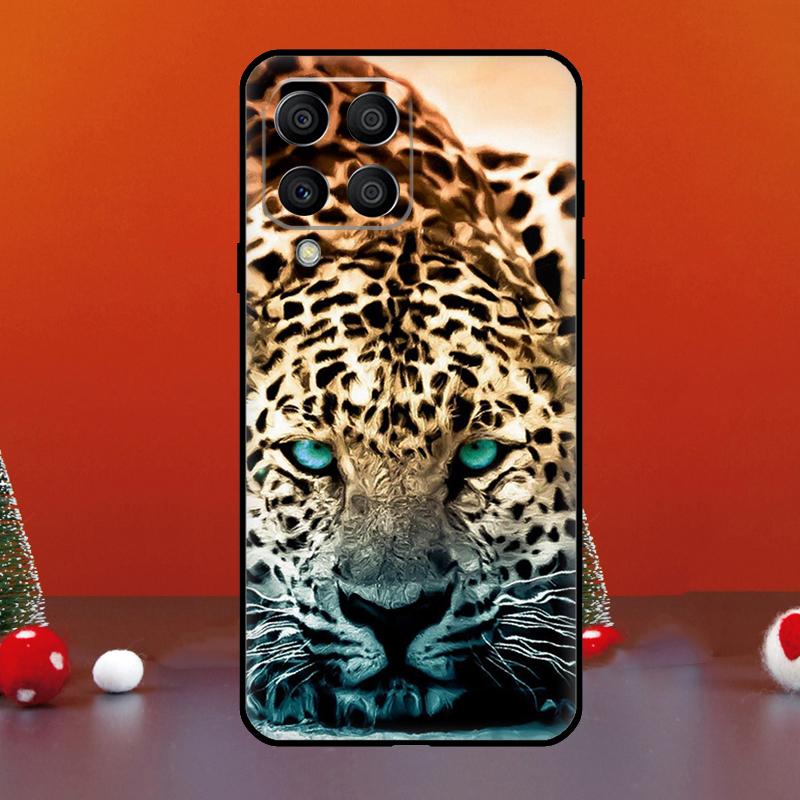 Cheetah Panther Snow Cheetah For Samsung Galaxy M33 M13 M35 M53 M11 M21 M31 M55 M15 M14 M34 M54 M12 M32 M52 M06 M16 Case