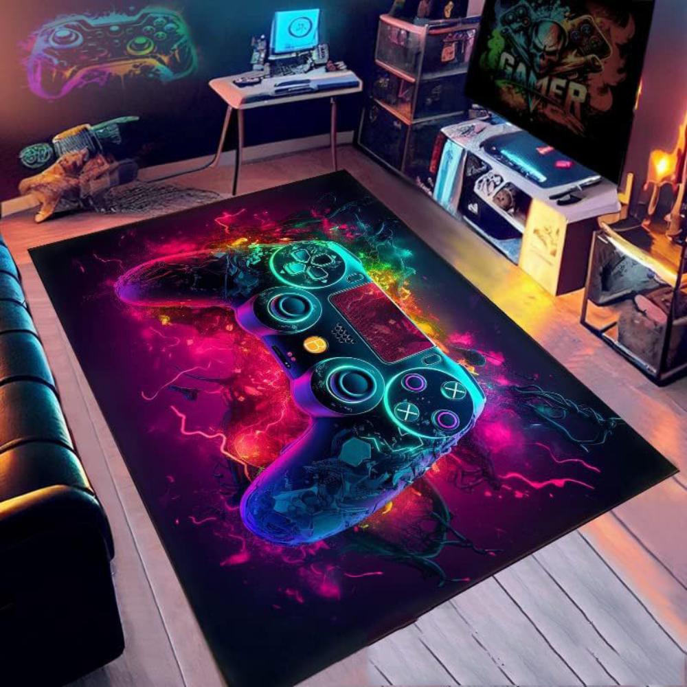 Game Abstract Geometric Modern Carpet Non-slip Mat Rug for Living Bedroom Home Decoration Carpets for Living Room Bedroom