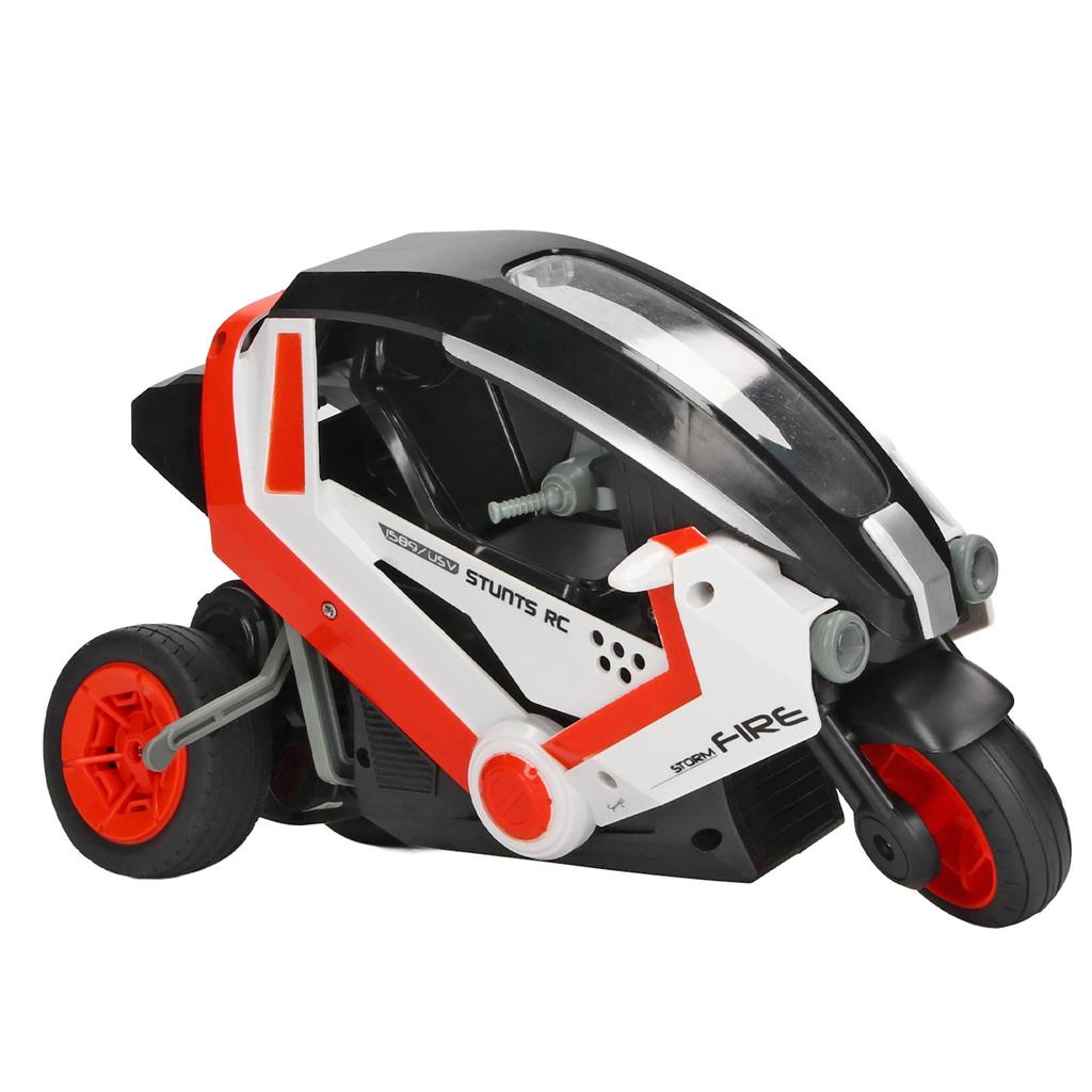 1:8 RC Drift Motorcycle High Speed 3 Wheeled Remote Control Stunt Motorcycle for Children Outdoor