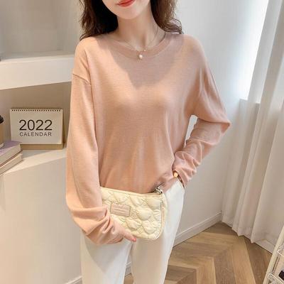 Mokana Women's Urban Casual Long Sleeve Knit Top